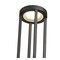 Z-Lite Leland Outdoor Post Mounted Fixture, 1-Light, 12 In.W x 118.25 In.H, Sand Black/Sand Blast 5005PHB-5010P-BK-LED - alternate 6